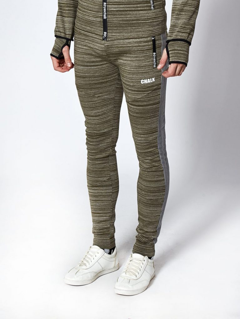 olive joggers outfit mens